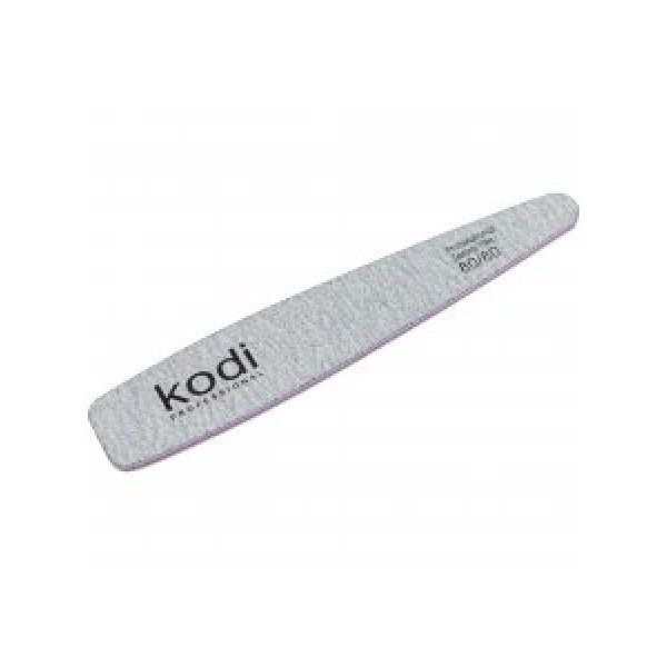 №110 Cone nail file 80/80 (color: gray, size: 178/32/4) Kodi Professional