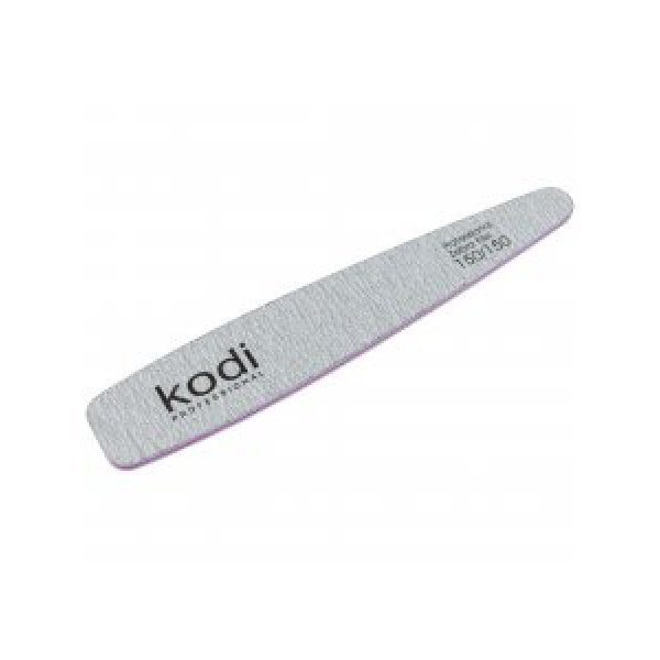 №113 Cone nail file 150/150 (color: gray, size: 178/32/4) Kodi Professional