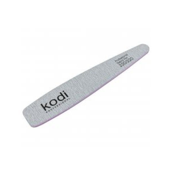 №115 Cone nail file 220/220 (color: gray, size: 178/32/4) Kodi Professional