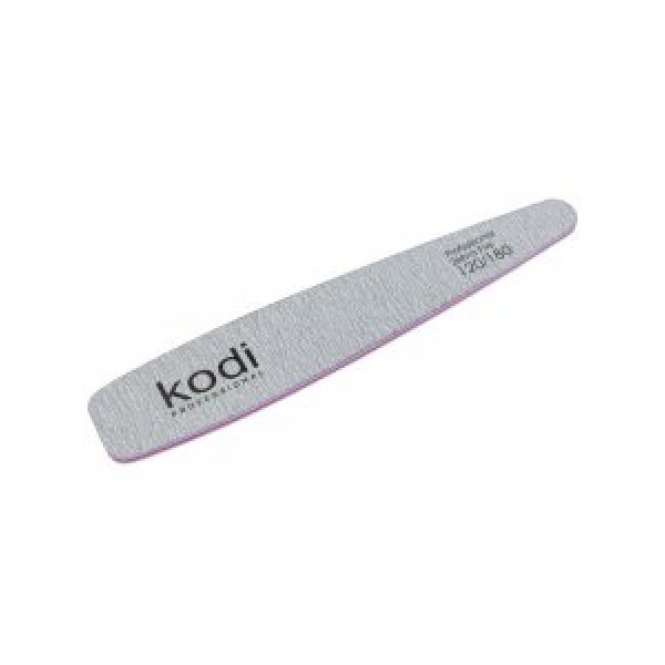 №119 Cone nail file 120/180  (color: gray, size: 178/32/4) Kodi Professional