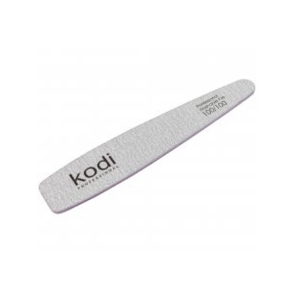 №144 Cone nail file 100/100 (color: light-gray, size: 178/32/4) Kodi Professional
