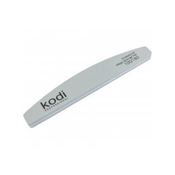 №155 Баф "Полумесяц" 100/180 (цвет: серый, размер: 178/28/11,5) Kodi Professional 