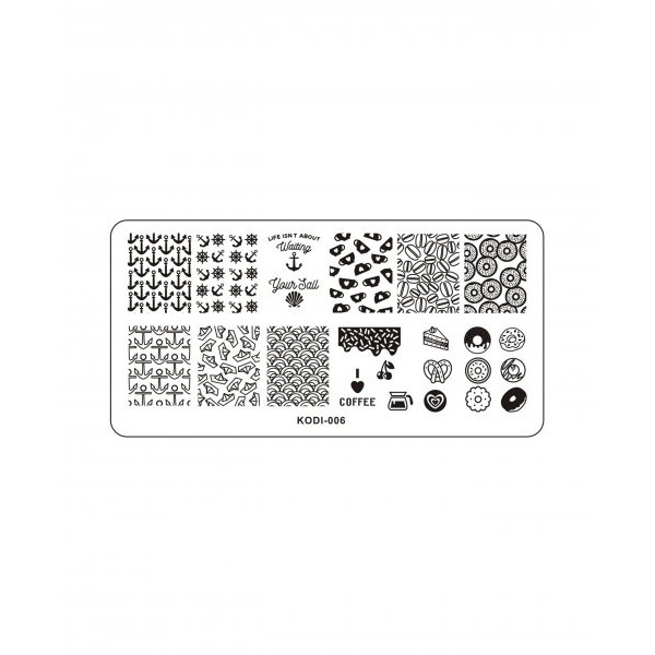 Stamping Plate KODI-006 Kodi Professional 