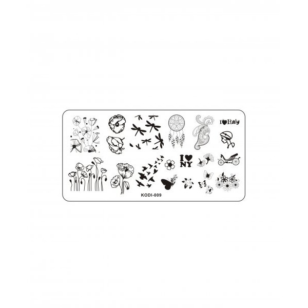 Stamping Plate KODI-009 Kodi Professional 