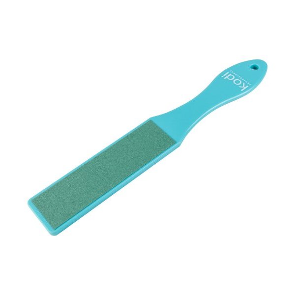 №191 Pedicure File 120/180 (Color: blue/green, Size: 270*42*6 mm) Kodi Professional 