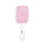 Soft Touch Hairbrush White/Light Pink Kodi Professional