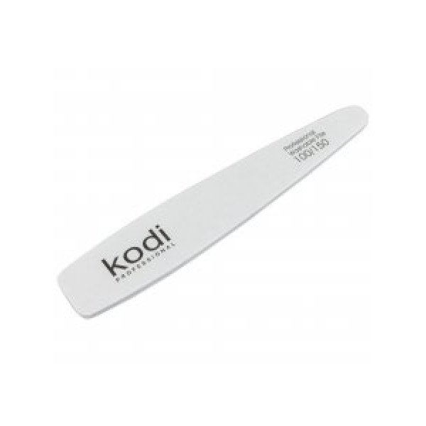 №32 Cone nail file 100/150 (color: white, size: 178/32/4) Kodi Professional
