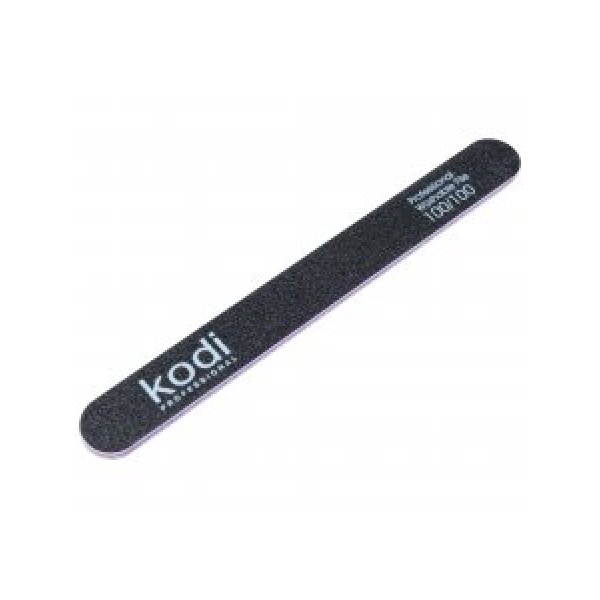 №45 Straight nail file 100/100 (color: black, size: 178/19/4) Kodi Professional