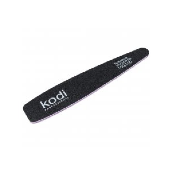 №56 Cone nail file 100/100 (color: black, size: 178/32/4) Kodi Professional