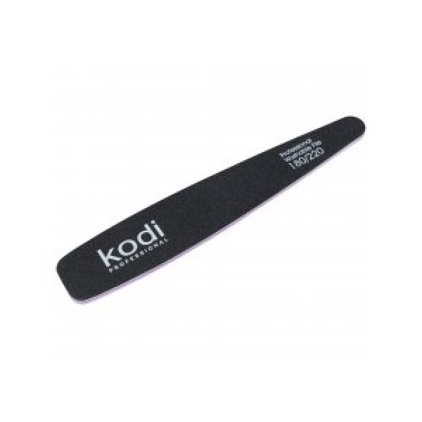 №62 Cone nail file 180/220 (color: black, size: 178/32/4) Kodi Professional