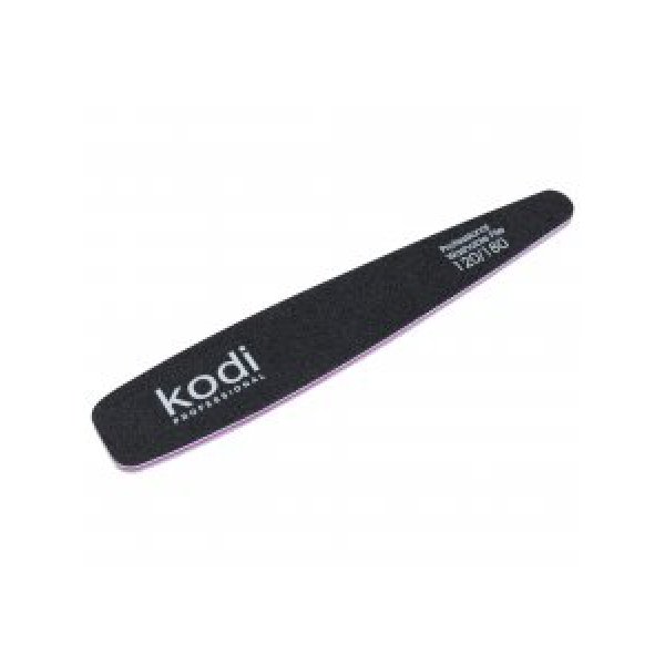 №64 Cone nail file 120/180 (color: black, size: 178/32/4) Kodi Professional