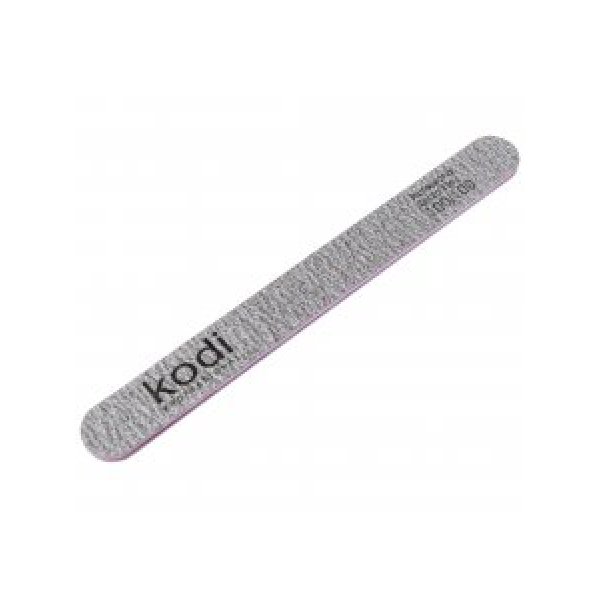 №78 Straight nail file 100/100 (color: brown, size: 178/19/4) Kodi Professional