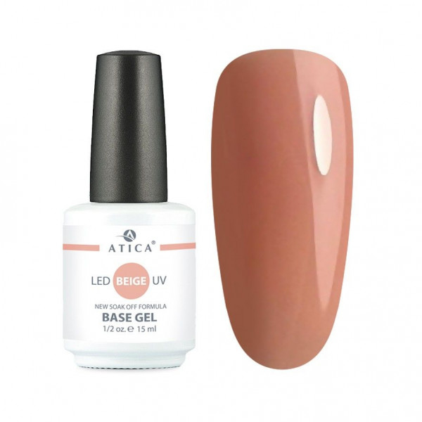 Base Gel Beige (soak off) 15 ml ATICA