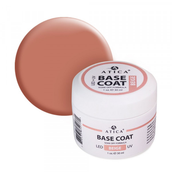 Base Gel Beige (soak off) 30 ml ATICA