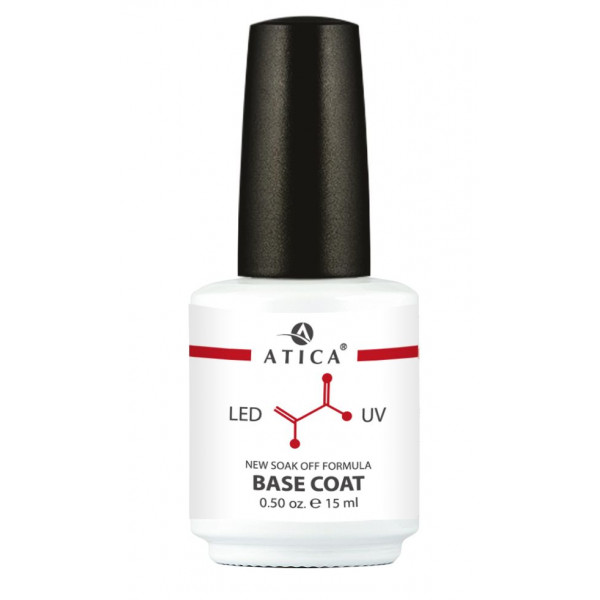 Base Gel clear (soak off) 15 ml ATICA