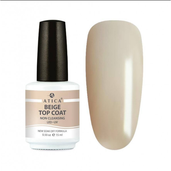 Beige Top Coat 15 ml ATICA