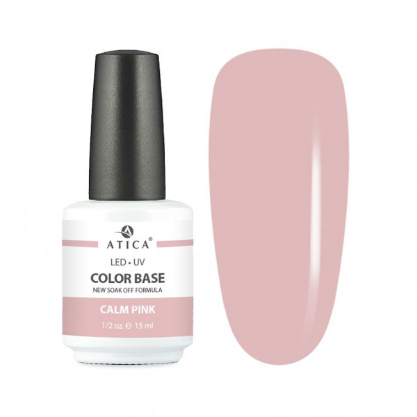 Color Base Gel Calm Pink (soak off) 15 ml ATICA