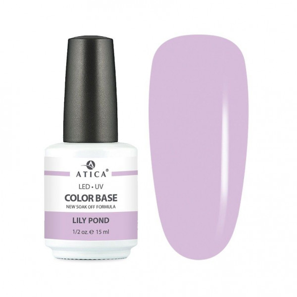 Color Base Gel Lily Pond (soak off) 15 ml ATICA