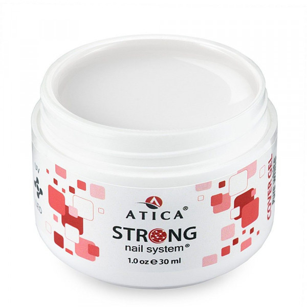 Strong cover gel Extra White 30 мл ATICA