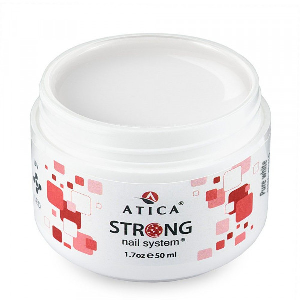 Strong cover gel Pure White 50 ml ATICA