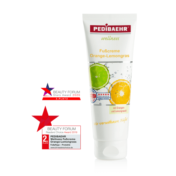 Foot cream with orange and lime oil, 125 ml BAEHR
