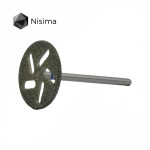 Pedicure disc with holes Dh200mK (150 grit, diameter 20 mm) Nisima