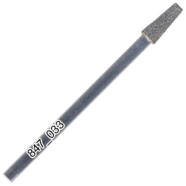 Buffing head, blue, 3.3 mm S847/033 Dia-Tessin