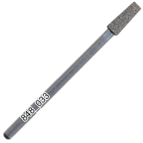 Buffing head, blue, 3.3 mm S848/033 Dia-Tessin