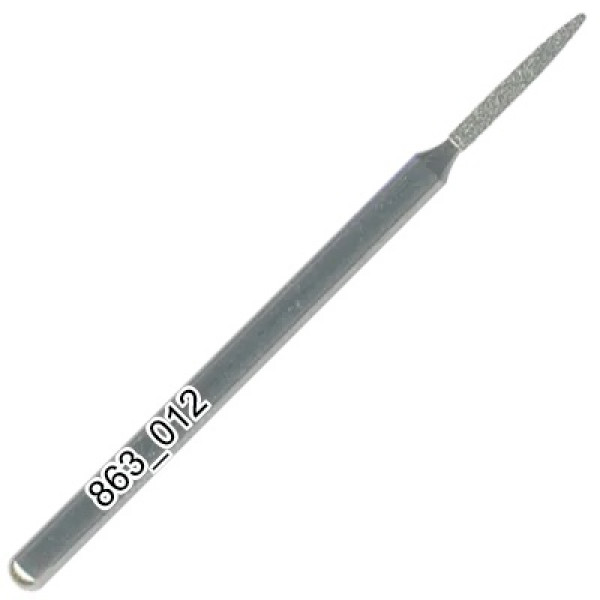 Buffing head, blue, 1.2 mm S863/012 Dia-Tessin