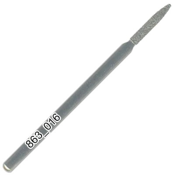 Buffing head, blue, 1.6 mm S863/016 Dia-Tessin