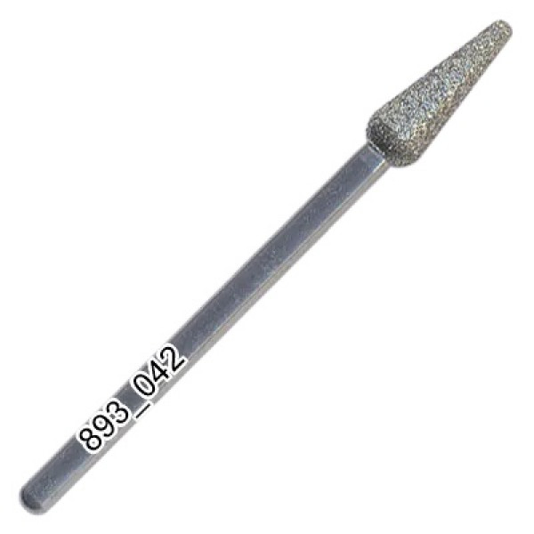 Buffing head, blue, 4.2 mm S893/042 Dia-Tessin