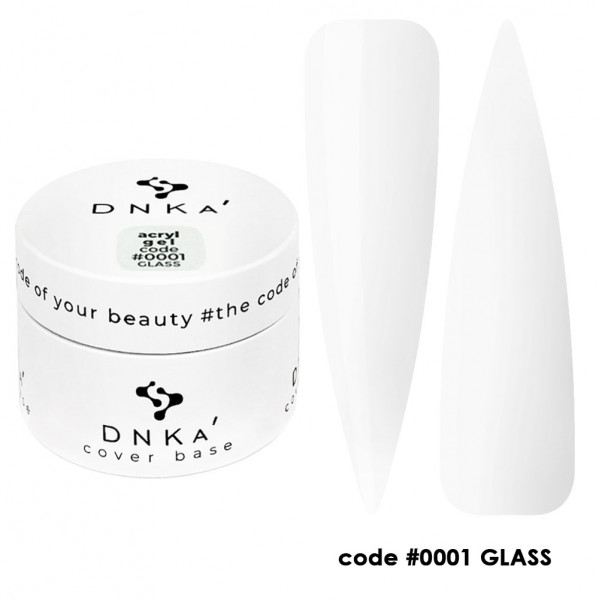 Acryl Gel (jar) DNKa, 30 ml No.0001 Glass
