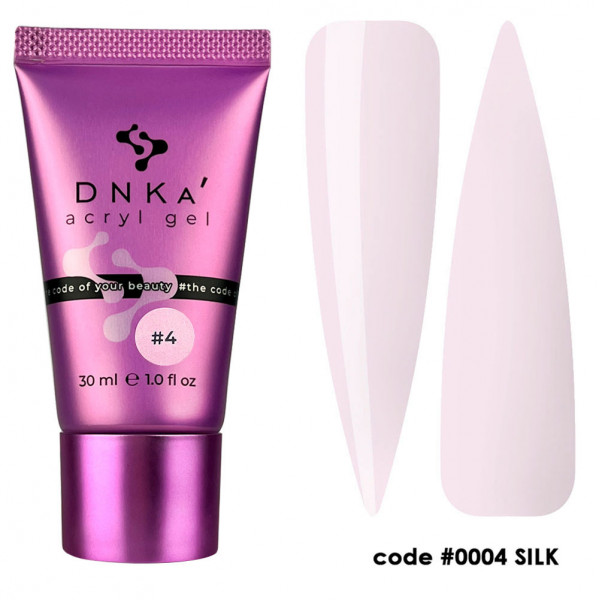 Acryl Gel (tube) DNKa, 30 мл  No.0004 Silk