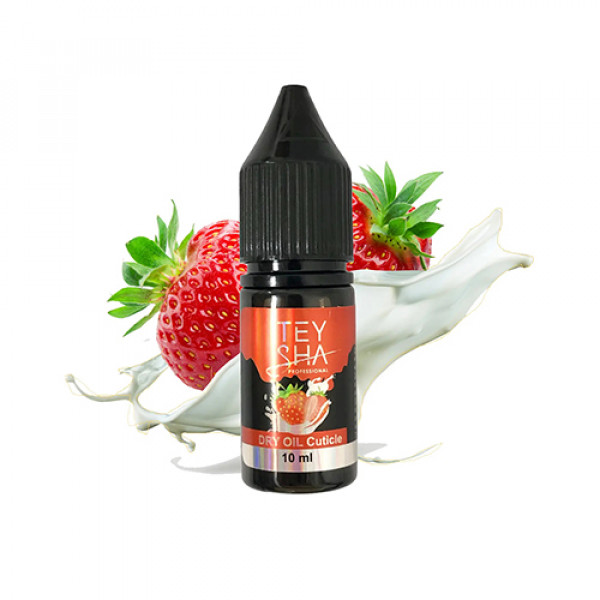 Dry Oil Cuticle Strawberry Cream 10 ml. TEYSHA