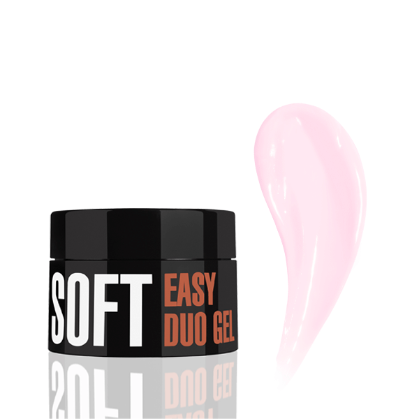 Easy Duo Gel Soft (Color: Pretty Pink) 20 g. Kodi Professional