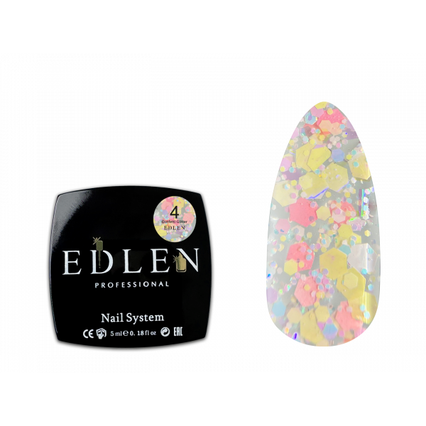 Confetti Glitter №04 5 ml. EDLEN