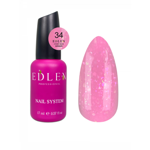 Cover Base №34 Shimmer Edlen 17 ml