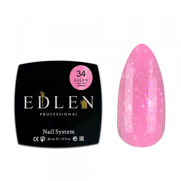 Cover Base №34 Shimmer Edlen 30 ml