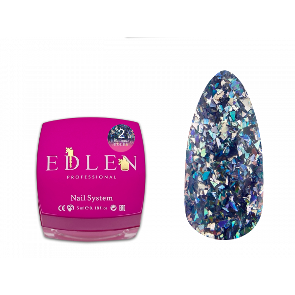 Disco Glitter №02 5 ml. EDLEN