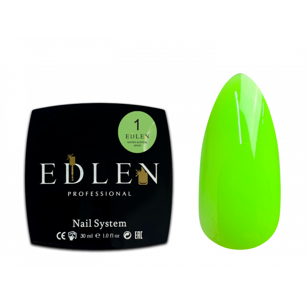 Water Acrygel Neon Edlen 30 мл №01