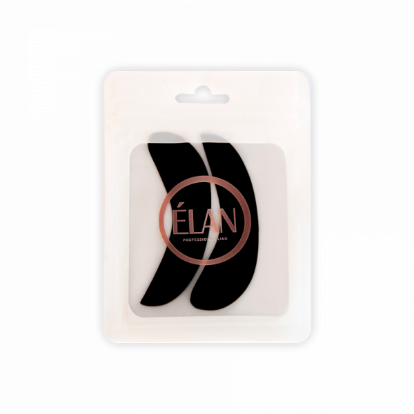 Silicone patches for eyelash lamination (black) ELAN