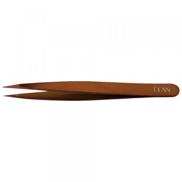 Профессиональный точечный пинцет для бровей ELAN Skilful Tweezers