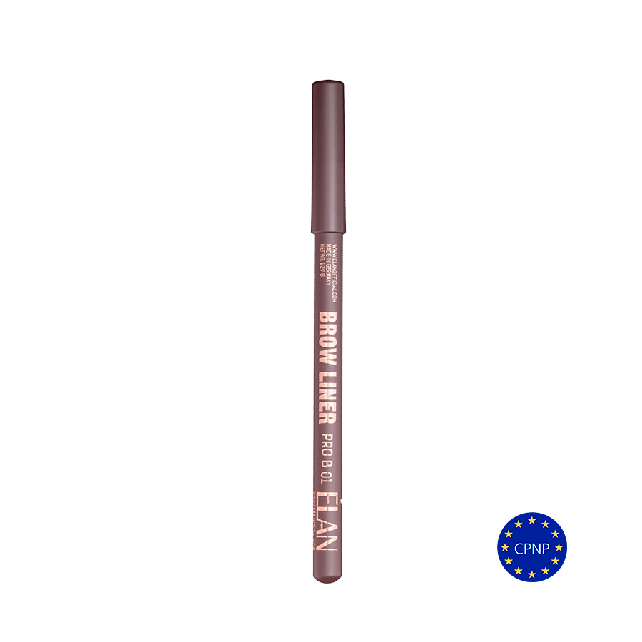 Wooden eyebrow pencil Brow Liner Pro B 01 ELAN