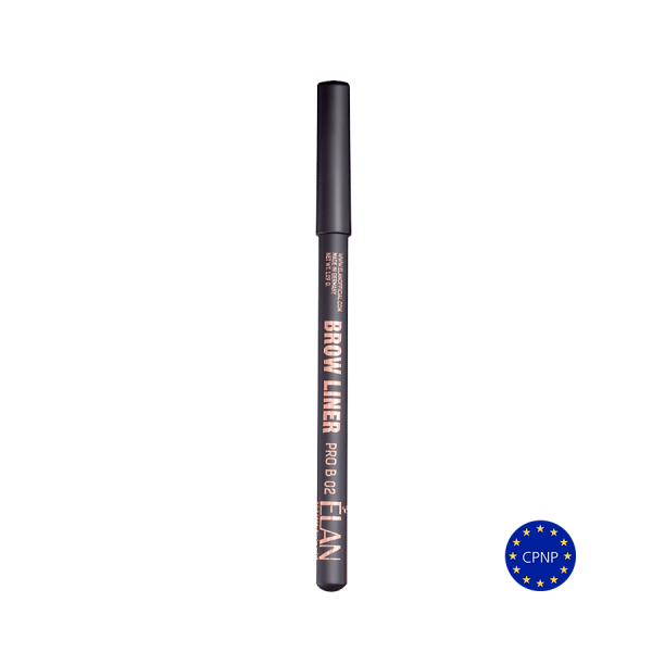 Wooden eyebrow pencil Brow Liner Pro B 02 ELAN