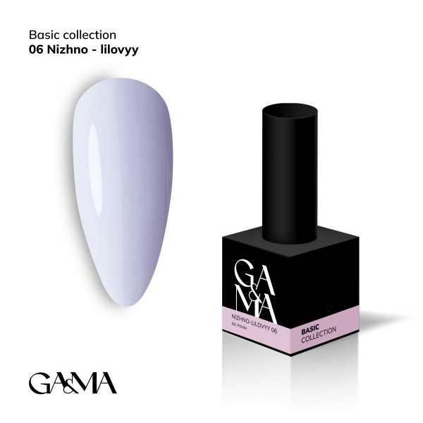 GA&MA Basic collection Gel Polish No. 006, 10 ml