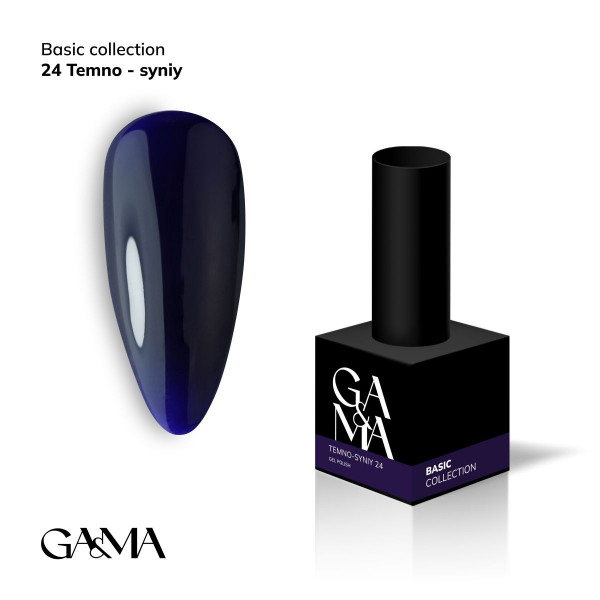 GA&MA Basic collection Gel Polish No. 024, 10 ml