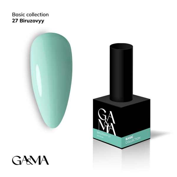 GA&MA Basic collection Gel Polish No. 027, 10 ml