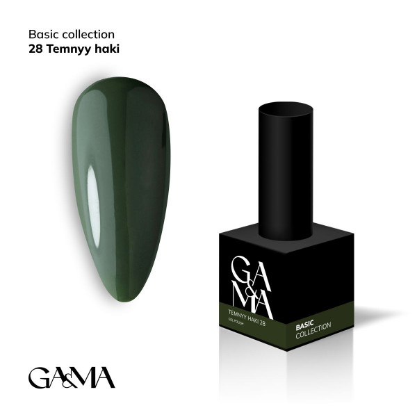 GA&MA Basic collection Gel Polish No. 028, 10 ml