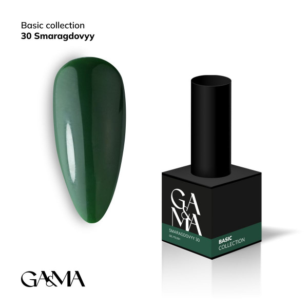 GA&MA Basic collection Gel Polish No. 030, 10 ml