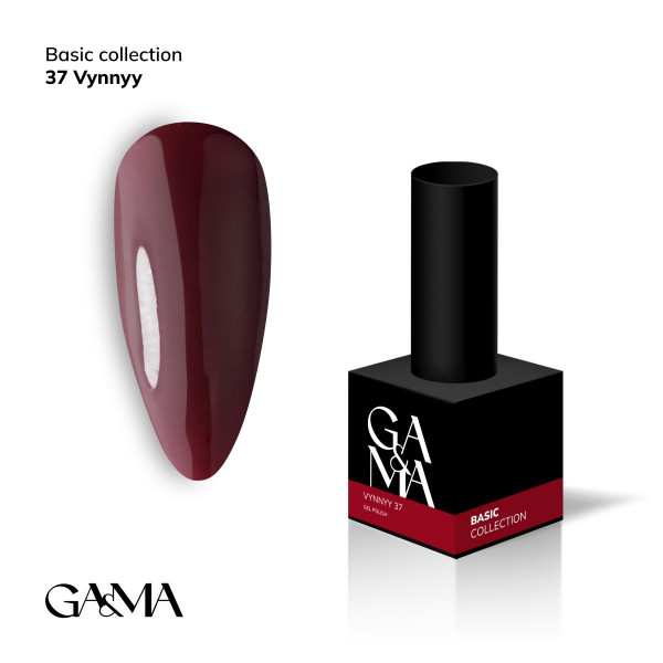 GA&MA Basic collection Gel Polish No. 037, 10 ml